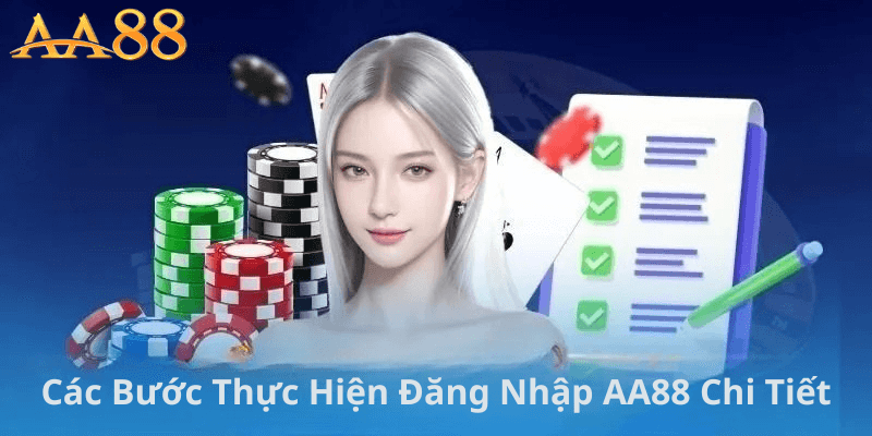 Các Bước Thực Hiện Đăng Nhập AA88 Chi Tiết